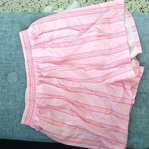 Pink Striped Women's Shorts